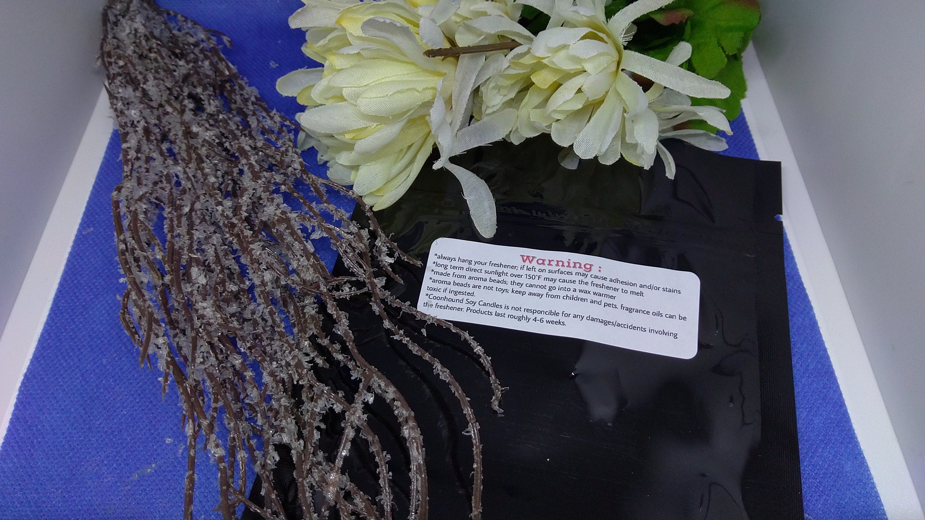 Cinnamon Vanilla Scented Car Freshener - Maine Made